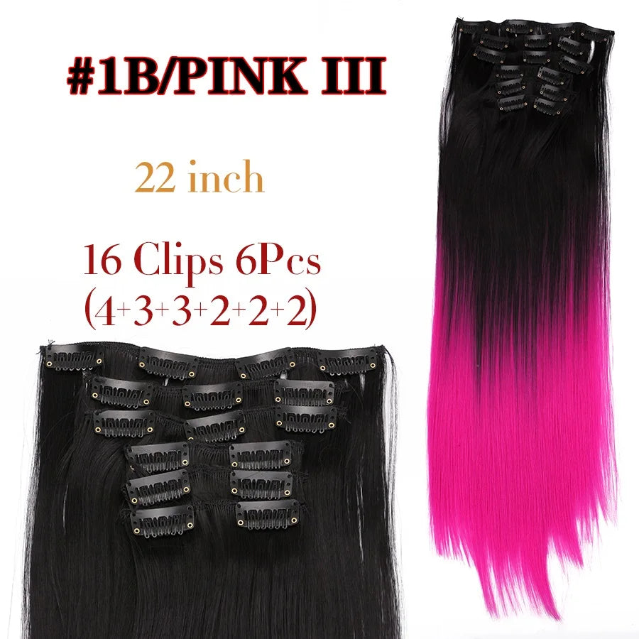 Hair extensions rakt/ lockigt