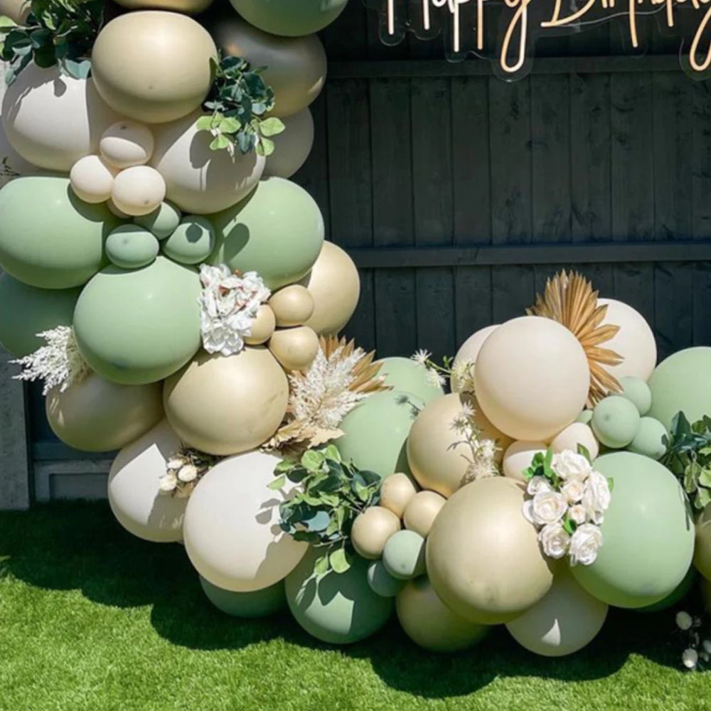 Mixade ballonger på 162st olika färger