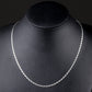 Halsband med Länk-kedja platinum