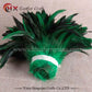 100pcs Two colored rooster feathers