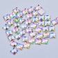 Fyrkantiga Strass stenar ej hot fix
