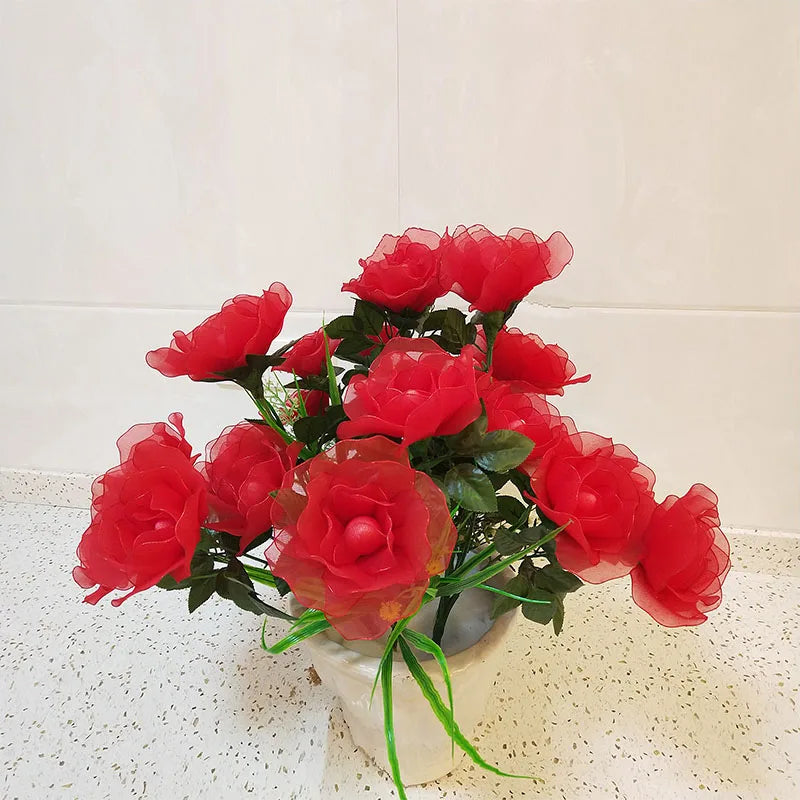 Metall pinnar för tillverkning blommor