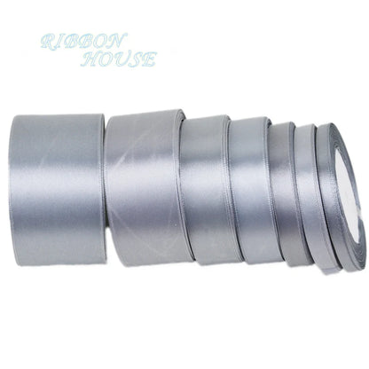 Satin Ribbon Grey 