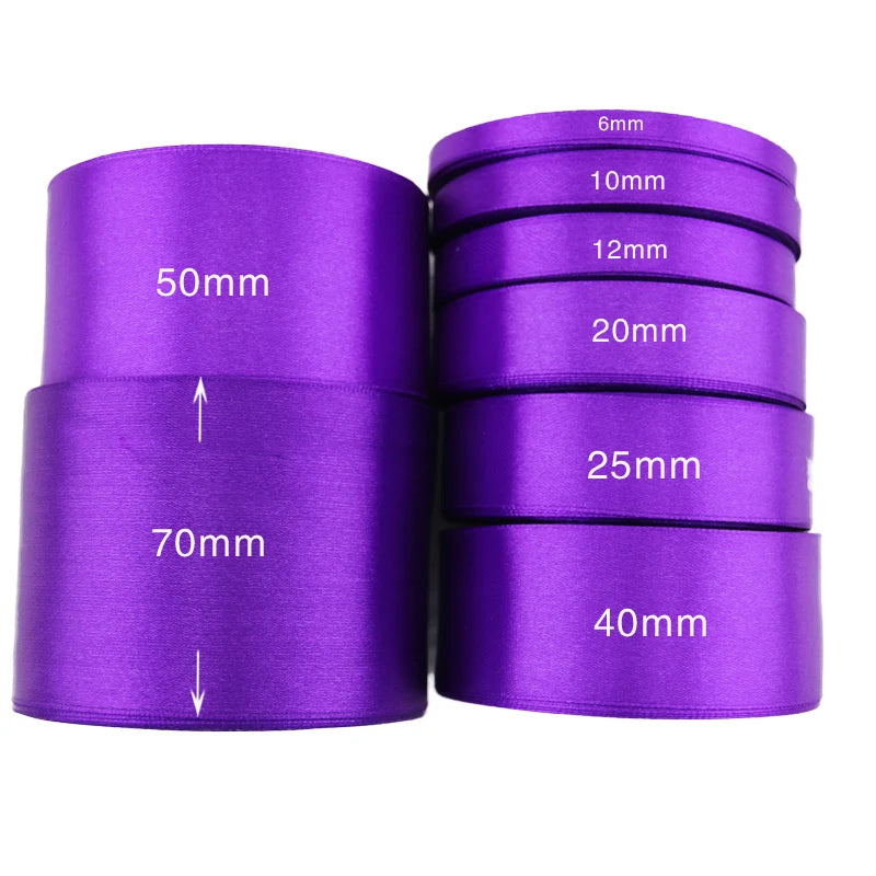 Satin Ribbon Purple