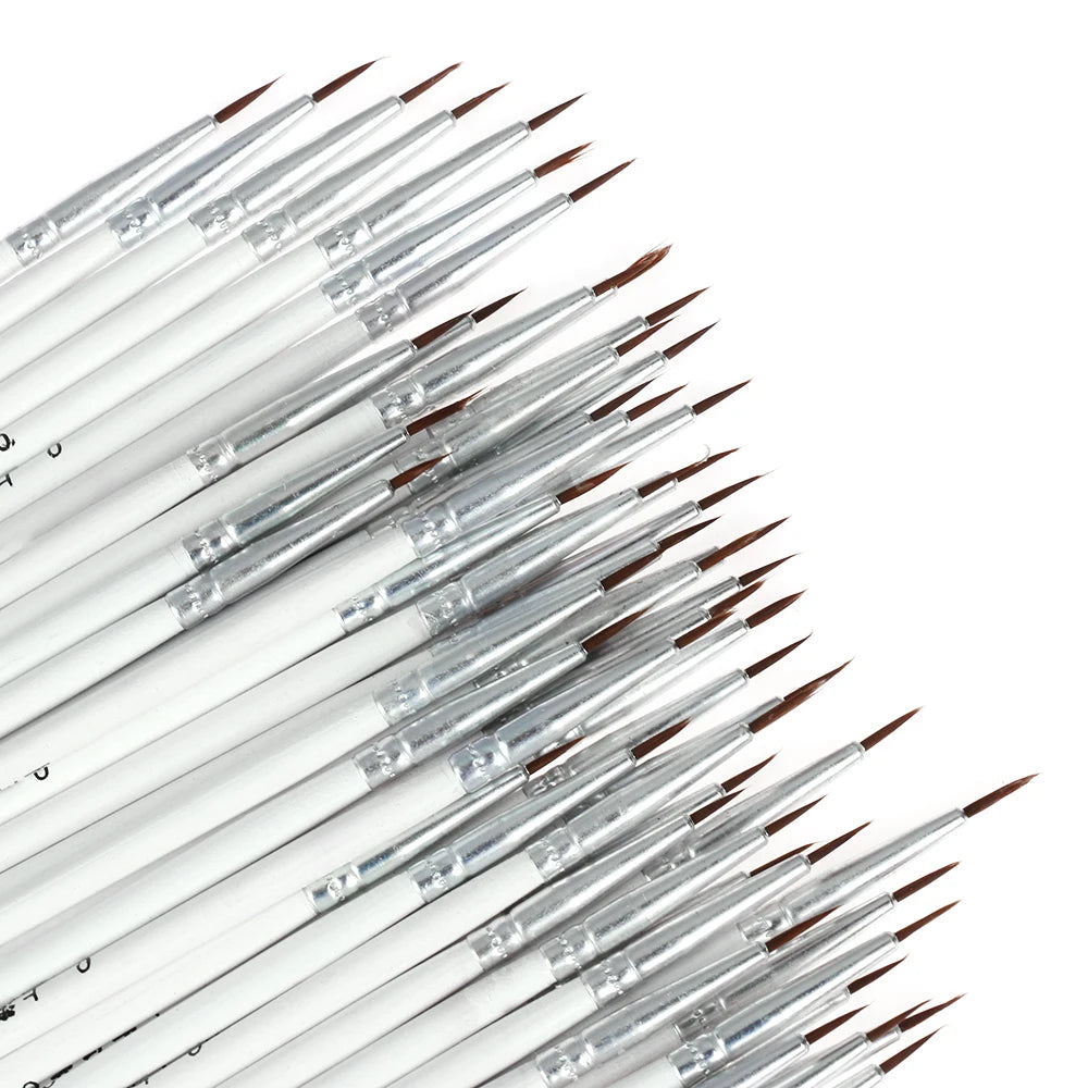 10-pack of narrow brushes