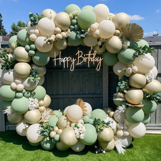 Mixade ballonger på 162st olika färger