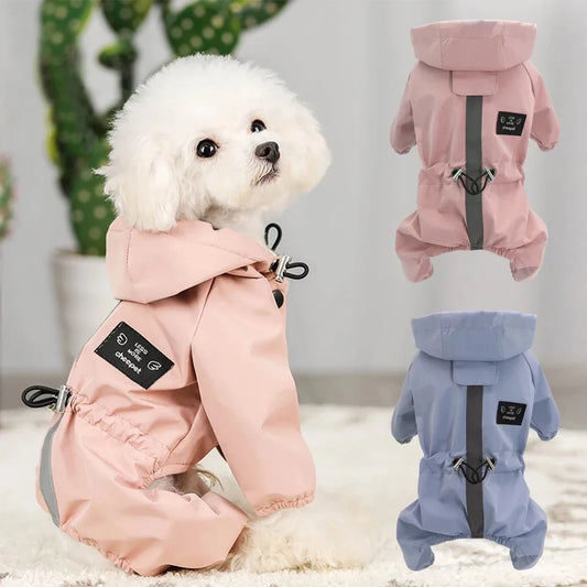 Regnjacka för Hund