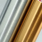 Decorative plastic silver and gold