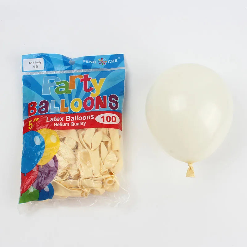 Mixade ballonger på 162st olika färger