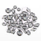 Mixed packaging with rhinestones in different shapes