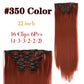 Hair extensions rakt/ lockigt