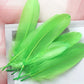 Goose feathers 10-15cm 28pcs different colors