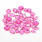 Mixed packaging with rhinestones in different shapes