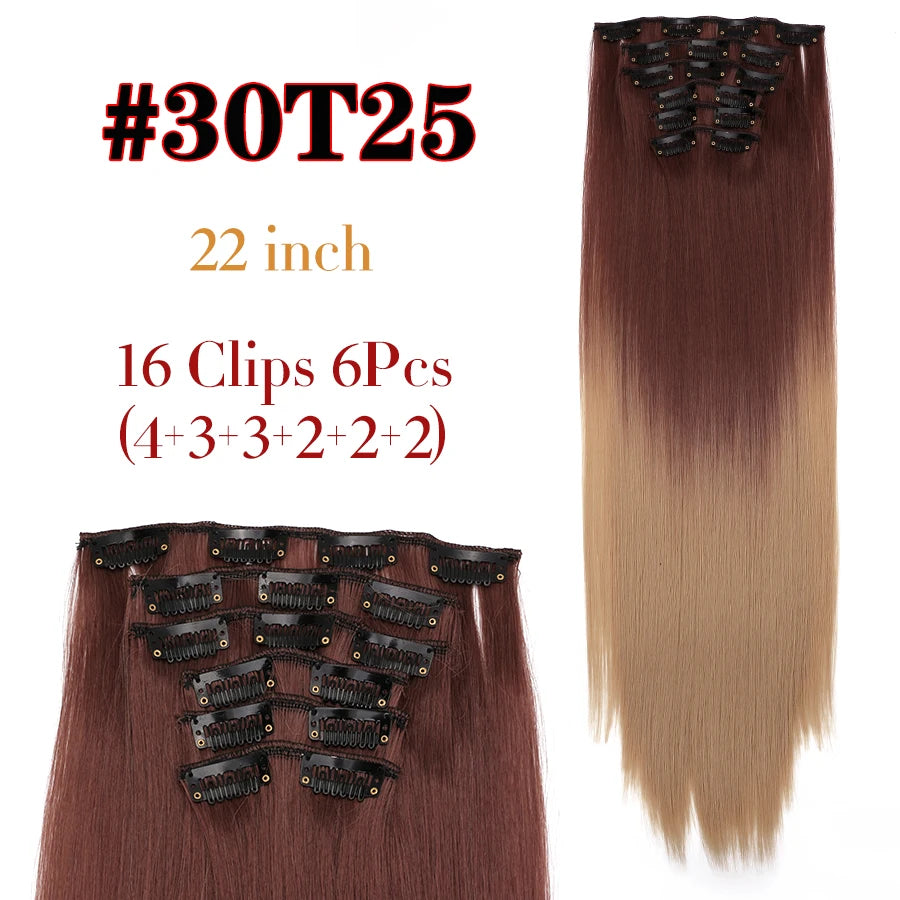 Hair extensions rakt/ lockigt