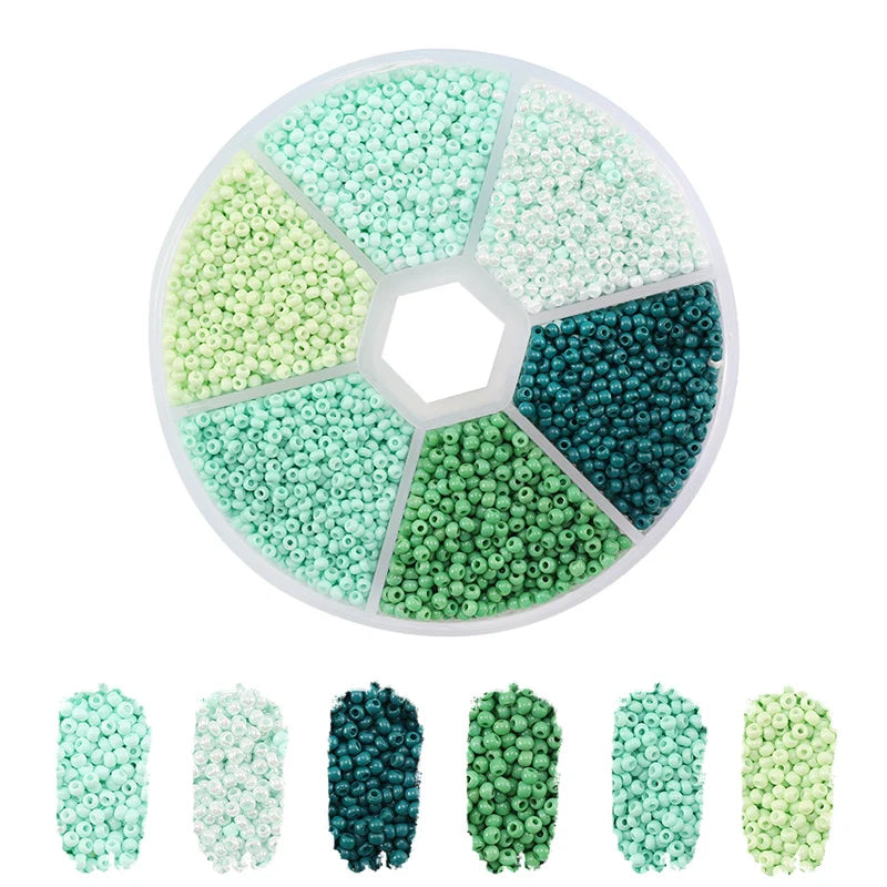 Pärllådor med Seed Beads 2 mm