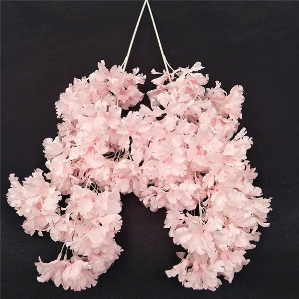 Långa plast blommor
