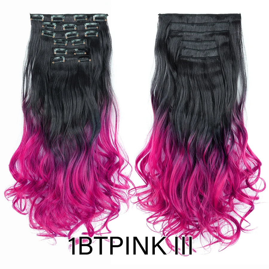 Hair extensions rakt/ lockigt