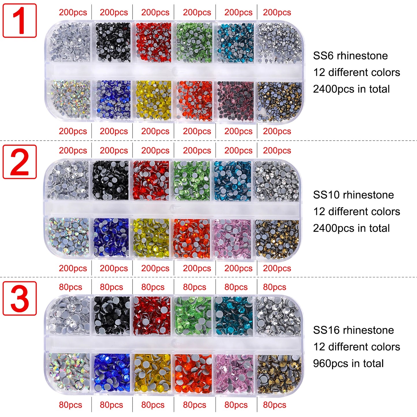 Rhinestone hot fix applikator