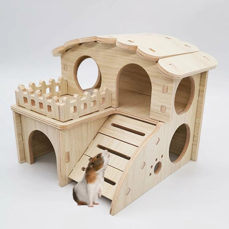 Hamster hus trä