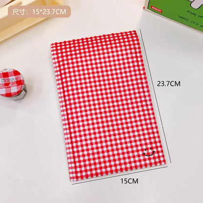 10-pack Checkered padded envelopes in various colors