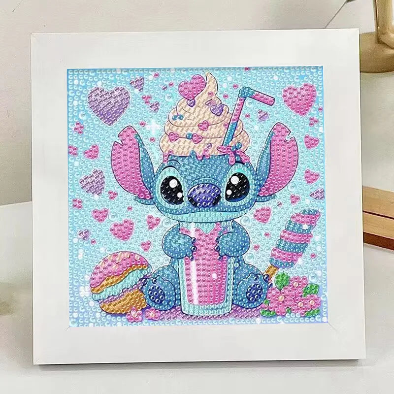 Diamant målning barn Disney Stitch
