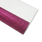 Leather fabric with glitter in different colors