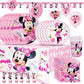 Kalas dekoration med Minnie pigg