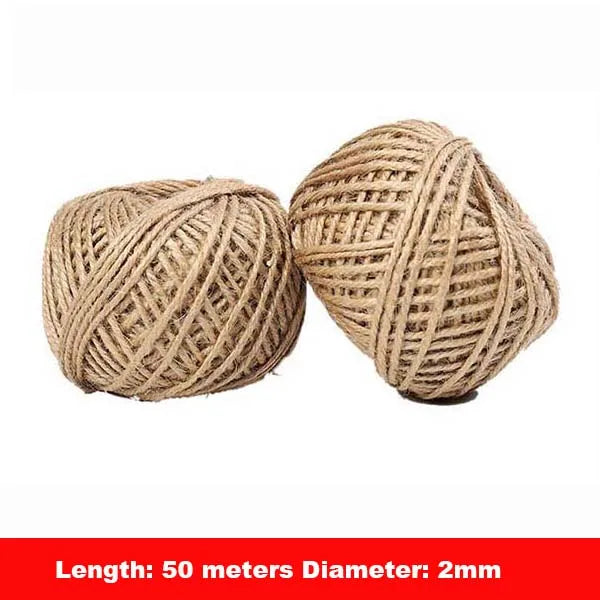 Jute snöre 50-100M