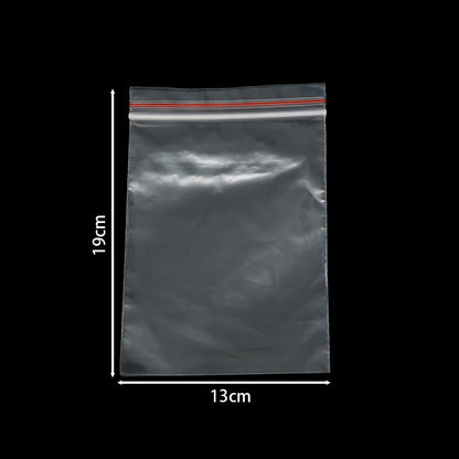 100st zipp lock påsar i olika storlekar