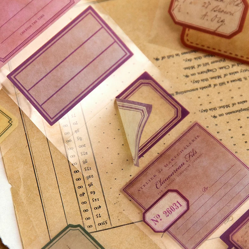 Vintage stickers
