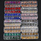 Strass stenar box Nagel konst