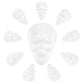 25pcs Styrofoam Skulls