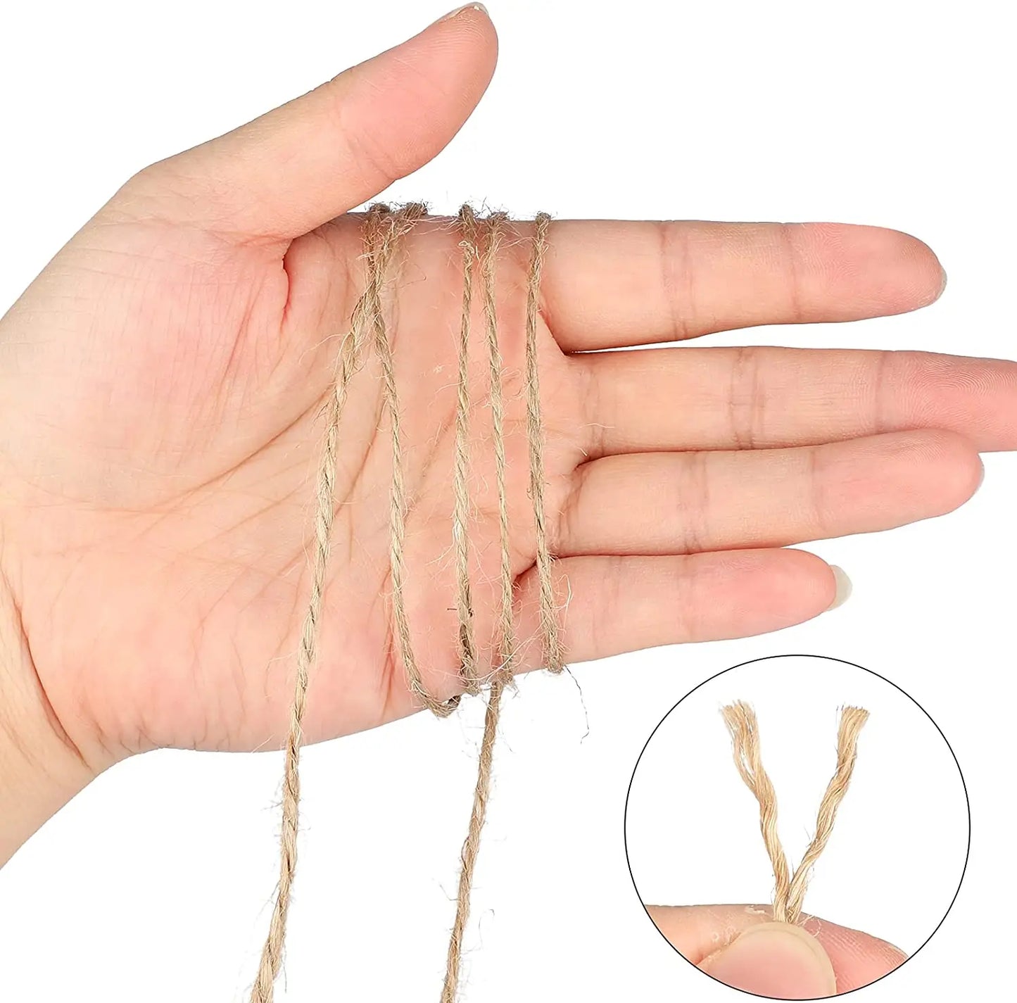 Jute snöre 50-100M