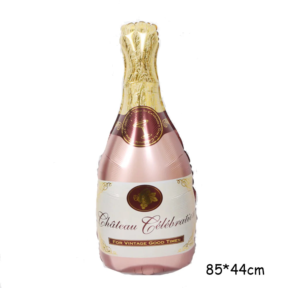 Stora Ballonger champagne flaskor