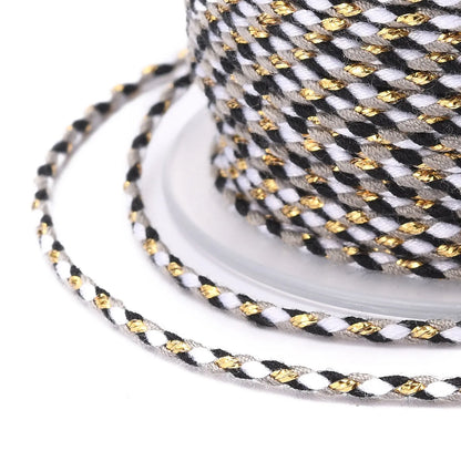 Striped cotton string