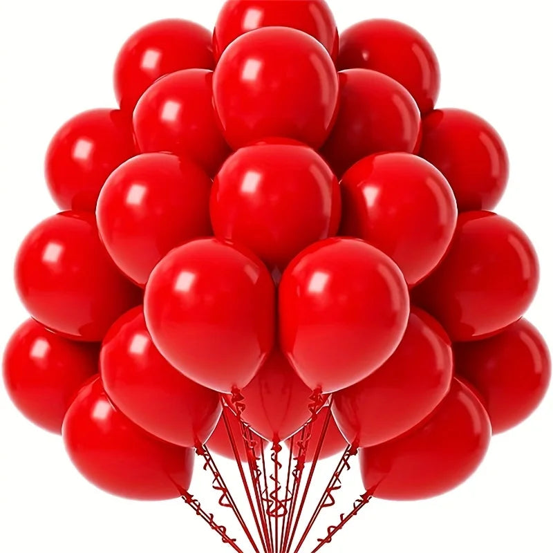 Förpackning 52st enfärgade ballonger