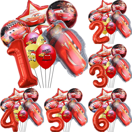 Ballong kit med Blixten mcqueen