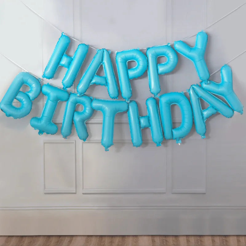 Ballong set med Happy Birthday