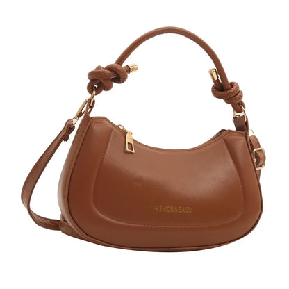 Trendy leather tote bag