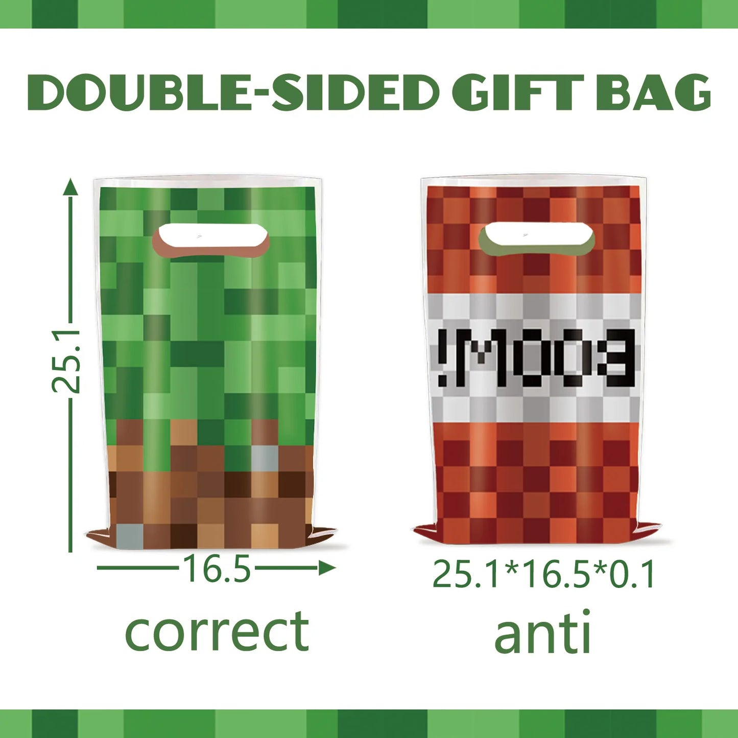 Kalas dekoration med Minecraft