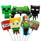 Kalas dekoration med Minecraft