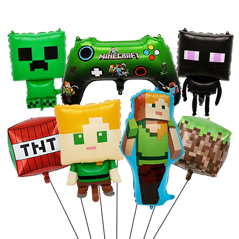 Kalas dekoration med Minecraft