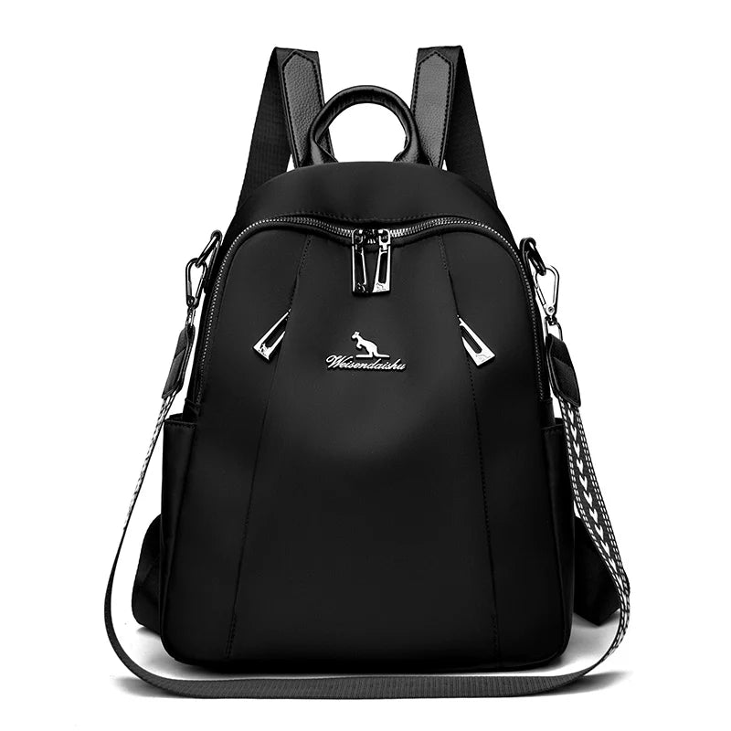 Designer ryggsäck svart/brun