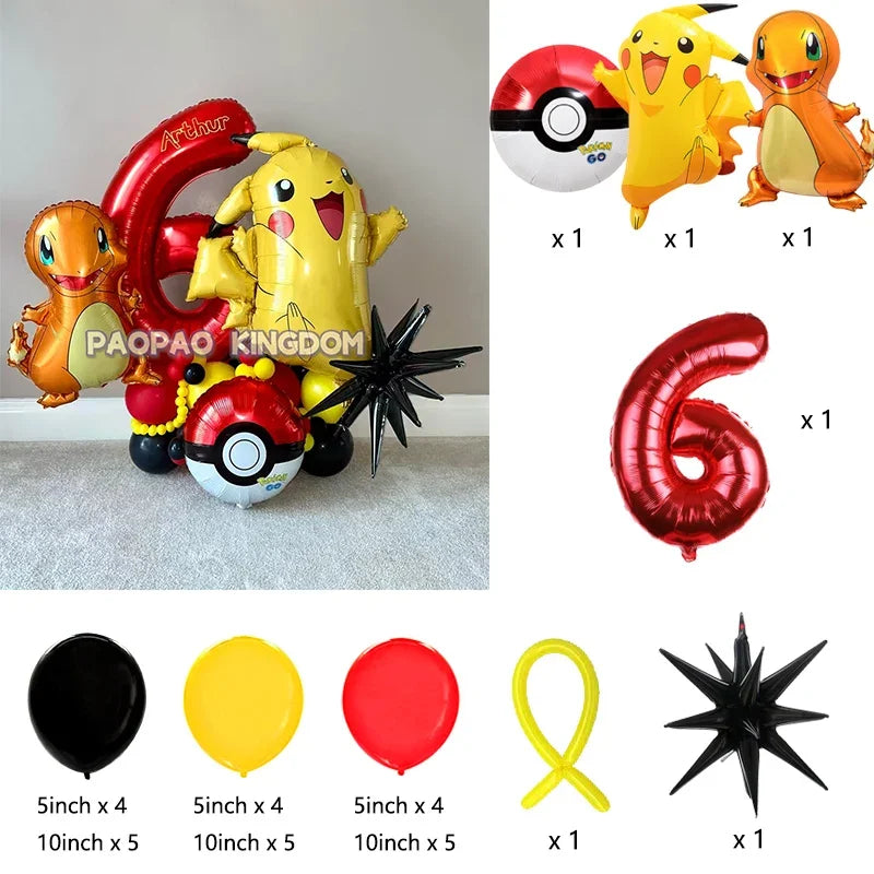 Ballong kit med Pokémon