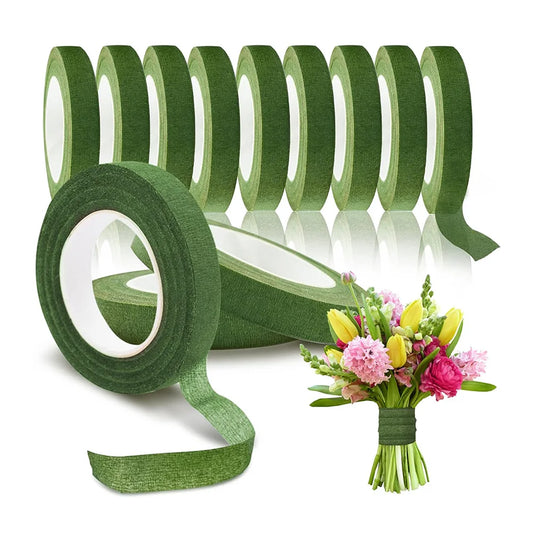 Grön tejp för tillverkning blommor