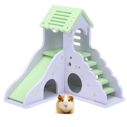 Rutschkana med kryp in hamster