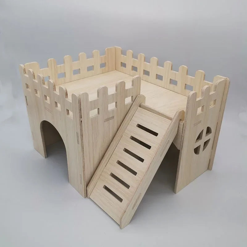 Olika trä hus för din hamster