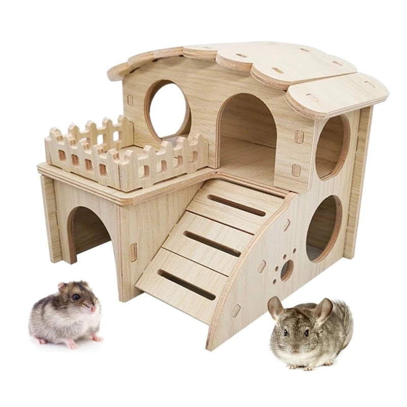 Hamster hus trä