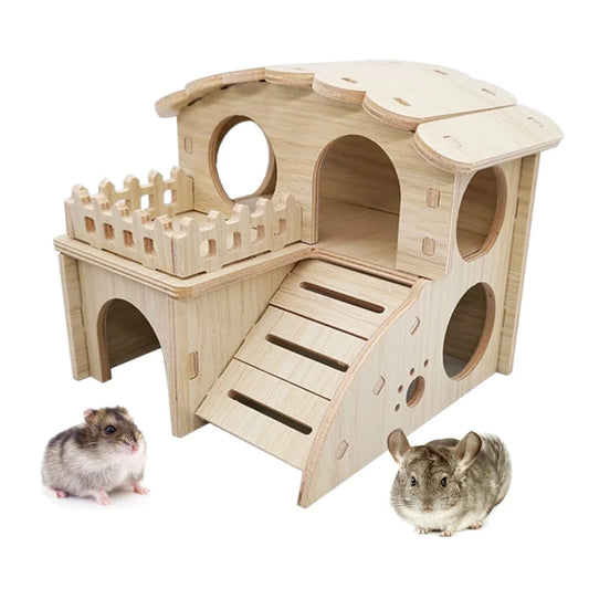 Hamster hus trä