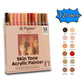 12 pack ceramic pencils skin color